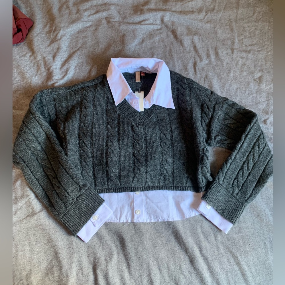 Anthropologie Cropped Sweater